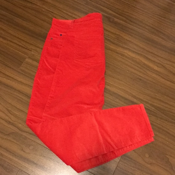 NWT Gap Legging Jean burnt orange corduroy - Picture 5 of 9